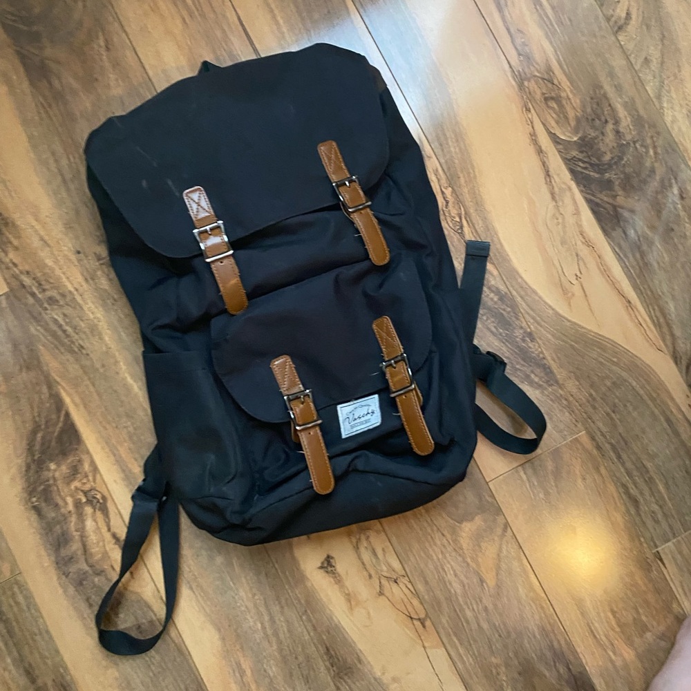 Black backpack